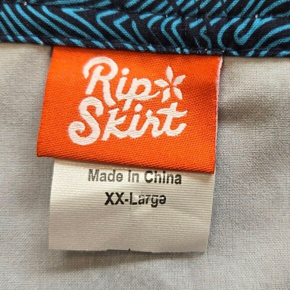 RipSkirt Hawaii XX-Large Wrap Skirt Maui Moonlight Length 2 Hibiscus Beach Cover - Picture 9 of 10